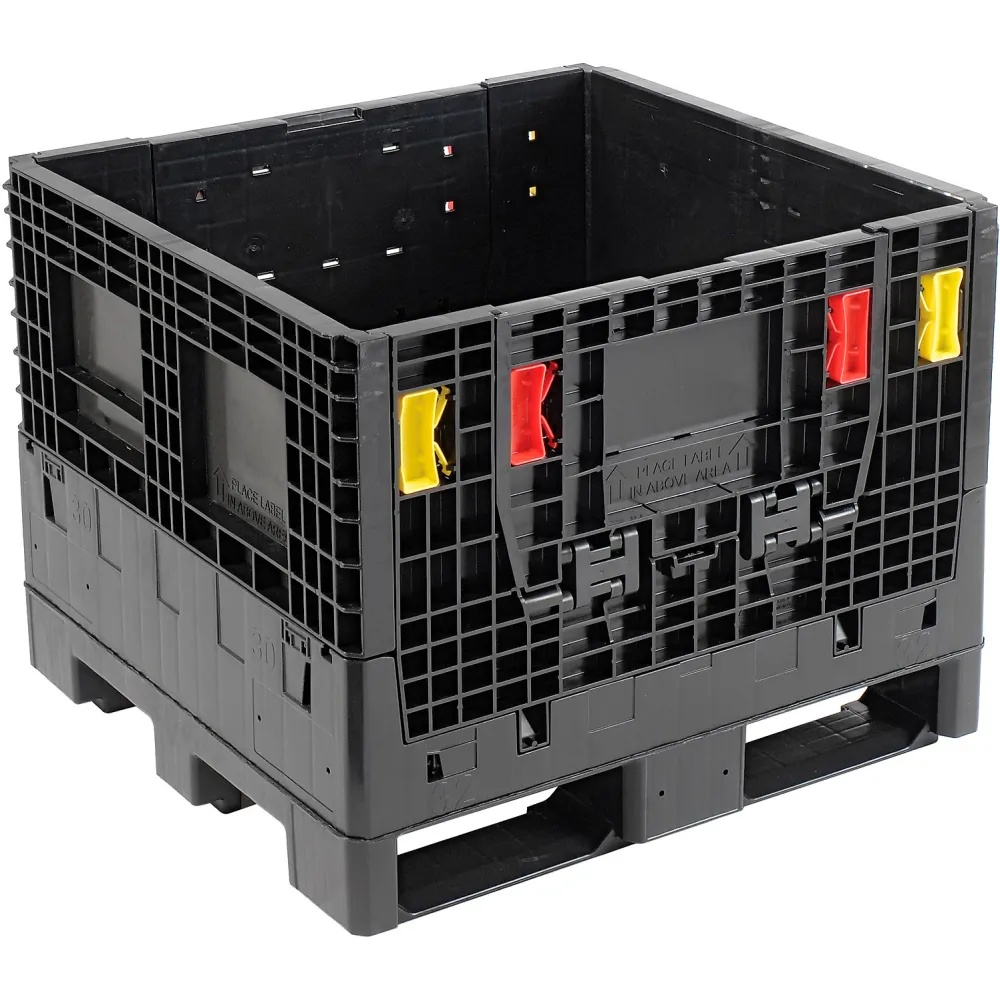 Picture of Global Industrial 270284 32L X30W X25H 1800 Cap Fold Cont